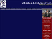 Tablet Screenshot of effinghamelks.org